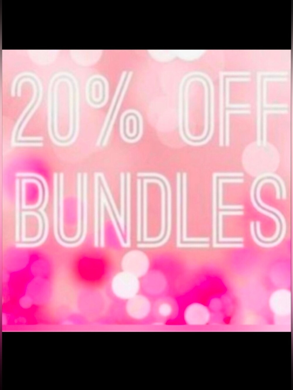 ✨20% Off Bundles Of 2 Or More Items✨